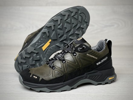 Мужские кожаные кроссовки Salomon Ranger Olive
Удобные и практичные кроссовки Sa. . фото 8
