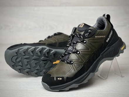 Мужские кожаные кроссовки Salomon Ranger Olive
Удобные и практичные кроссовки Sa. . фото 2