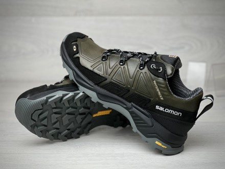 Мужские кожаные кроссовки Salomon Ranger Olive
Удобные и практичные кроссовки Sa. . фото 3