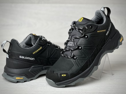 Мужские кожаные кроссовки Salomon Ranger Waterproof
Удобные и практичные кроссов. . фото 2