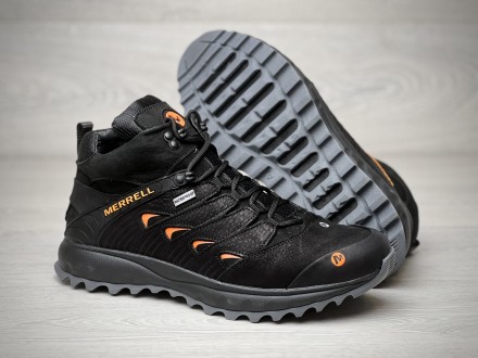 
- Мужские кроссовки Merrell Dragon Skin Winter Black выполнены из натуральной к. . фото 7