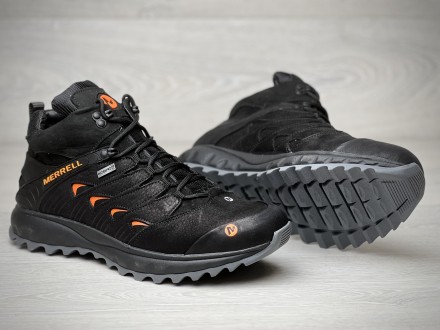 
- Мужские кроссовки Merrell Dragon Skin Winter Black выполнены из натуральной к. . фото 10