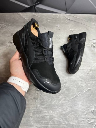 Кроссовки мужские кожаные Tactical Black. Киев. фото 1 Кроссовки мужские кожаные Tactical Black. Киев. фото 1
