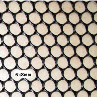 
	модель сетка пластиковая садовая, сота 6х8х1,3мм в рулонах 1х30м
	ячейка 6х8мм. . фото 2