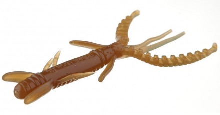 Твистер Hogy Shrimp – приманка, имитирующая фантазийного подводного рачка с множ. . фото 2