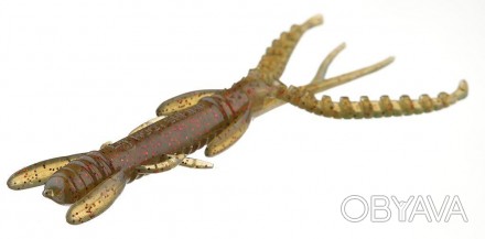 Твистер Hogy Shrimp – приманка, имитирующая фантазийного подводного рачка с множ. . фото 1