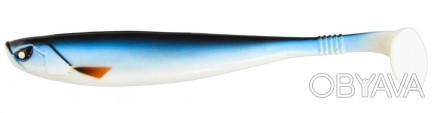 Віброхвости LJ 3D Series BASARA SOFT SWIM/дл. 6.35 см/тонущ./колір PG12/упак 8шт. . фото 1