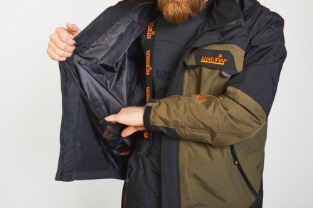  Куртка Norfin RIVER 513101-S
 Куртка з капюшоном для риболовлі та активного від. . фото 4