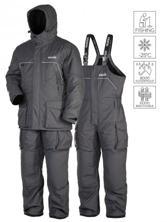 
Костюм зимовий Norfin ARCTIC 3 розмір XL Функціональний, ергономічний костюм. Е. . фото 2