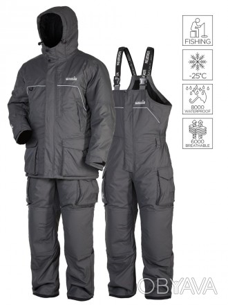 
Костюм зимовий Norfin ARCTIC 3 розмір XL Функціональний, ергономічний костюм. Е. . фото 1