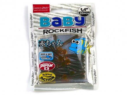 Виброхвост 1,4" LJ Baby Rockfish 140149-085 Baby Rockfish - популярная модель ви. . фото 4
