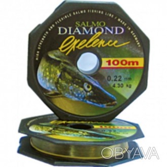 Salmo Diamond Exelence - це сучасна м'яка і міцна монофільная волосінь, яка виго. . фото 1