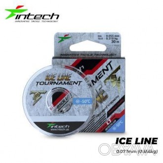 Intech Tournament Ice Line - уникальная зимняя леска премиум-класса, безупречно . . фото 1