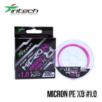 Intech MicroN PE X8 — шнур, який відкриває нову сторінку технологічного розвитку. . фото 1