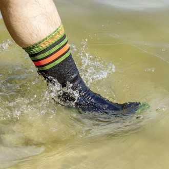 
Опис водонепроникних шкарпетки DexShell Ultra Dri Sports Socks DS625WBO:
 З чог. . фото 7