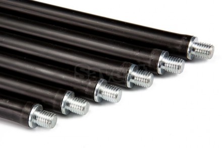  Комплект гнучких ручок (палок) для чищення димоходу Savent 1,4 м x 6 шт признач. . фото 2