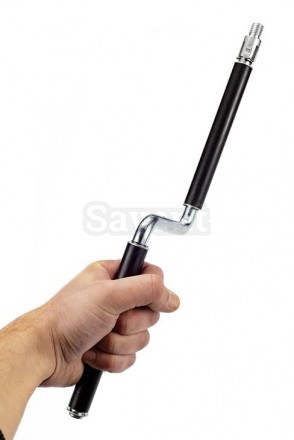  Ручка-коловорот для чищення димоходу Savent призначена для видалення сажі разом. . фото 3