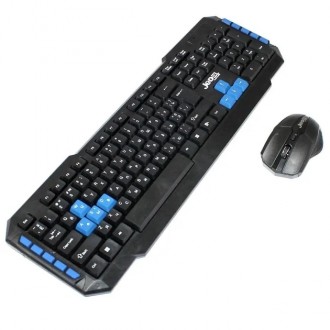 Бездротовий комплект (клавіатура та мишка) Jedel WS 880 — прозанижений вибір для. . фото 4