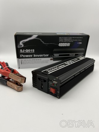 
Перетворювач напруги Power Inverter SJ-Q015 4000W продукт, який дозволить Вам в. . фото 1