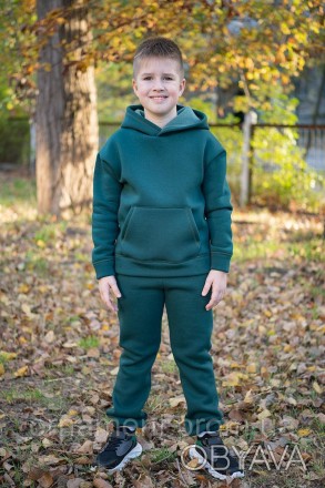 Дитячий теплий спортивний костюм, якісна тринитка для хлопчиків і дівчаток
Розмі. . фото 1