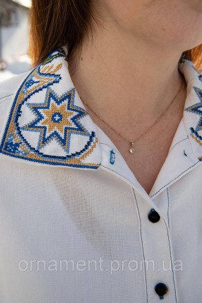Вишиванка жіноча — патріотична українська сорочка, виготовлена з натурального ль. . фото 3