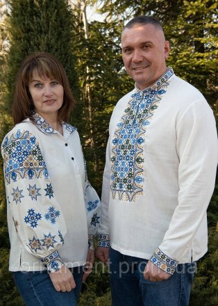 Вишиванка жіноча — патріотична українська сорочка, виготовлена з натурального ль. . фото 2