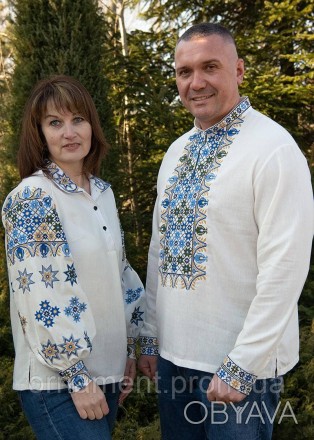 Вишиванка жіноча — патріотична українська сорочка, виготовлена з натурального ль. . фото 1