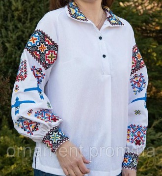 
Вишиванка жіноча — патріотична українська сорочка, виготовлена з натурального л. . фото 7