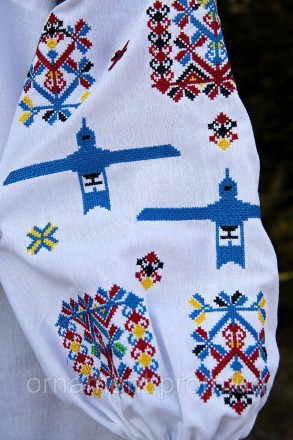
Вишиванка жіноча — патріотична українська сорочка, виготовлена з натурального л. . фото 9
