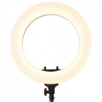 Професійна кільцева LED лампа діаметром 45 см без штативу
Кільцева лампа - це ві. . фото 6