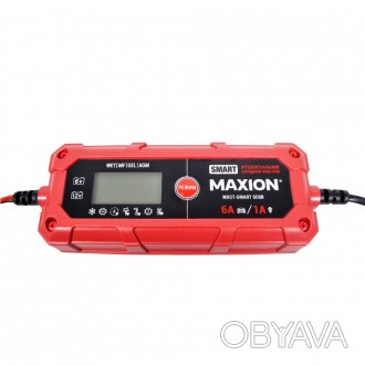 Інтелектуальний зарядний пристрій MAXION MXCT-SMART SC6B (6V/12V)