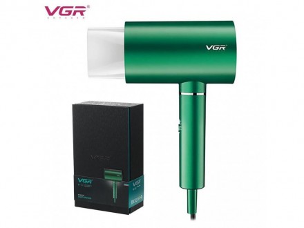 
Фен для сушіння та укладання волосся VGR V-431 Професійний фен 1800 Вт холодний. . фото 4