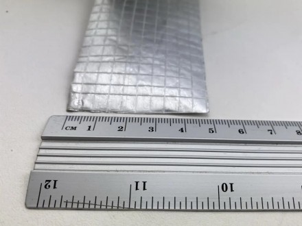 
Надміцна липка стрічка з алюмінієвим покриттям (BUTYL SELF-ADHESIVE) ширина 5 с. . фото 7
