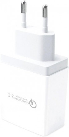
Сетевое зарядное устройство D22 белый на 4 USB с поддержкой QC 3.0, Fast Charge. . фото 11