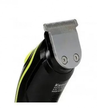 
Мужской стайлер для стрижки волос Kemei Km-696
Триммер для окантовки и стрижки . . фото 4