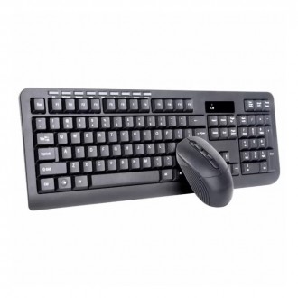
Бездротова клавіатура CMK-329 з мишкою, Bluetooth набор для пк із кнопками муль. . фото 7