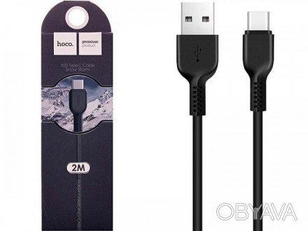 
Кабель надежный Hoco X20 USB - Type-C 2М Чёрный
Кабель USB Hoco X20 Type-C 2m -. . фото 1