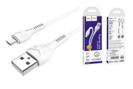 
Заряжайте свои устройства с удовольствием благодаря кабелю "HOCO X37" Micro-USB. . фото 9
