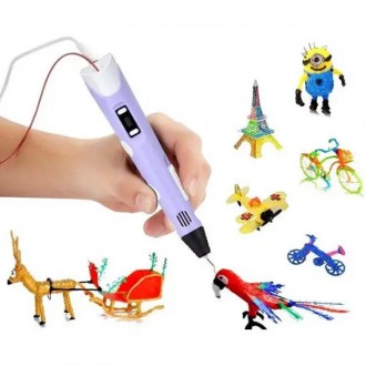 3D-ручка 3D Pen – это новое поколение известной всем 3D ручки, которая отличаетс. . фото 8