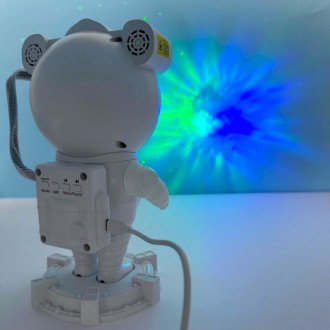 Ночник Космонавт высота228мм астронавт Галактики лазерный светильник проектор с . . фото 10