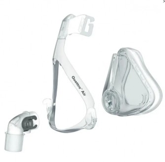 Маска Quattro Air – это рото – назальная маска для лечения апноэ сна и других ды. . фото 3