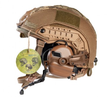 Комплект наушники Earmor M32H и каска - шлем Fast защитный, пуленепробиваемый, к. . фото 8
