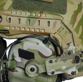 Комплект наушники Earmor M32H и каска - шлем Fast защитный, пуленепробиваемый, к. . фото 10