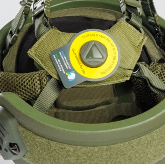 FAST Future Assault Shell Helmet – шлем NIJ IIIa класса окрашенными вставками, и. . фото 11