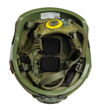 FAST Future Assault Shell Helmet – шлем NIJ IIIa класса окрашенными вставками, и. . фото 9