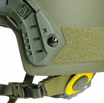 FAST Future Assault Shell Helmet – шлем NIJ IIIa класса окрашенными вставками, и. . фото 10