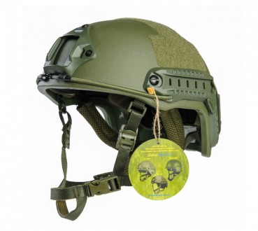 FAST Future Assault Shell Helmet – шлем NIJ IIIa класса окрашенными вставками, и. . фото 4