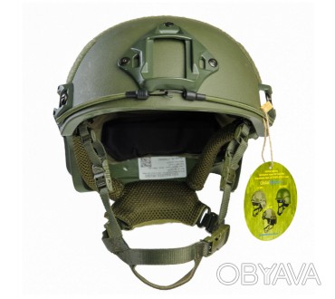FAST Future Assault Shell Helmet – шлем NIJ IIIa класса окрашенными вставками, и. . фото 1
