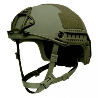 FAST Future Assault Shell Helmet – шлем NIJ IIIa класса окрашенными вставками, и. . фото 2