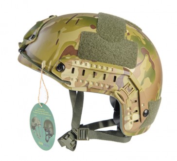 FAST Future Assault Shell Helmet – шлем NIJ IIIa класса окрашенными вставками, и. . фото 4